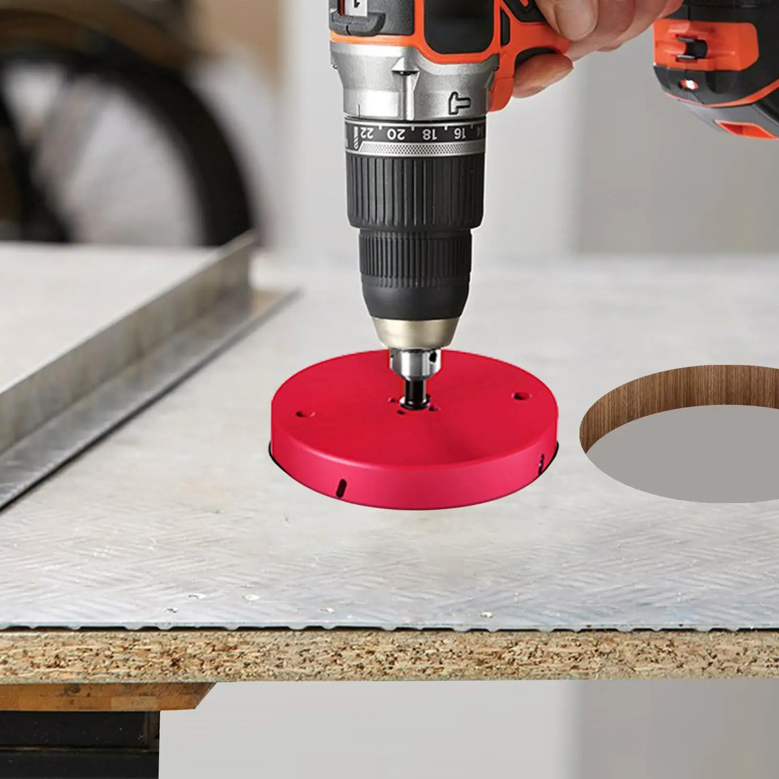 Hole Saw Bit Dust Bowl Cutter Circle Drill Bit For Holes For Drilling Wood Ceiling Drywall Plaster Fiberboard Household