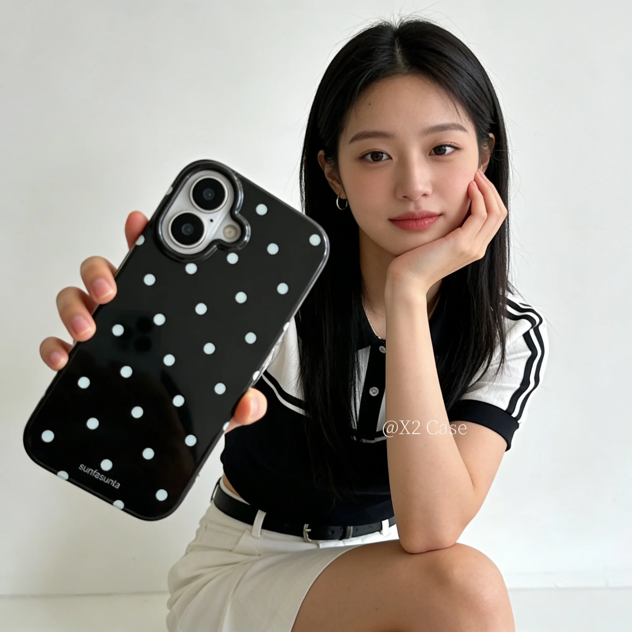 

Minimalist Black And White Phone Case for Xiaomi Redmi 15 15C 14C 13 13C 12 A3 A2 A1 10C 9A 9C 8 K60 K40 Plus Ultra 4G 5G Cover