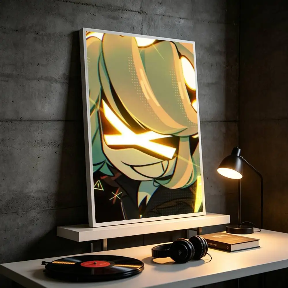 Serial Designation V M-Murder Drones  Poster High Quality Dorm Living Room Aesthetic Wall Decoration Painting Stickers Gift