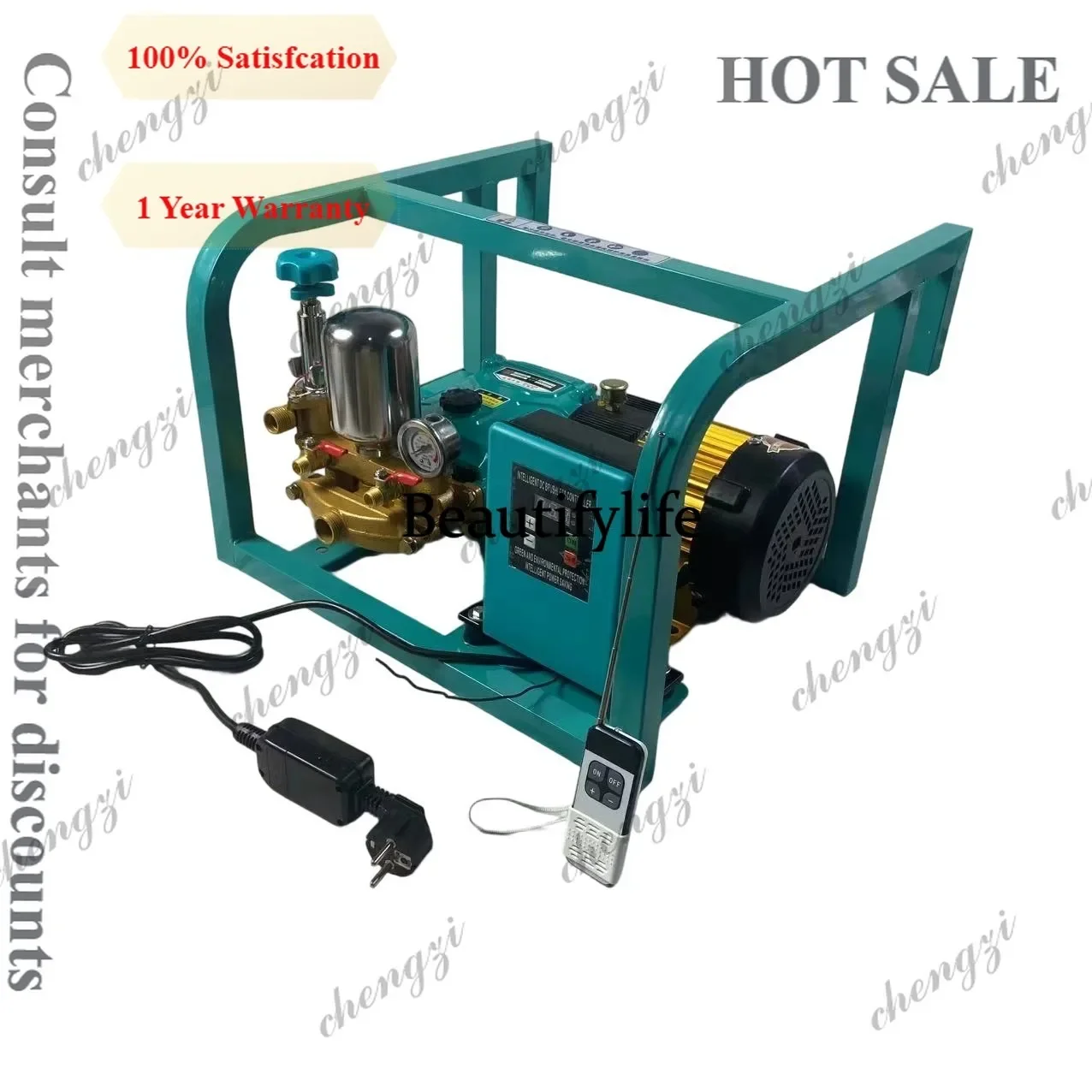 A55   household electric 220V remote control intelligent dispenser high pressure spray farmland orchard remote control electric
