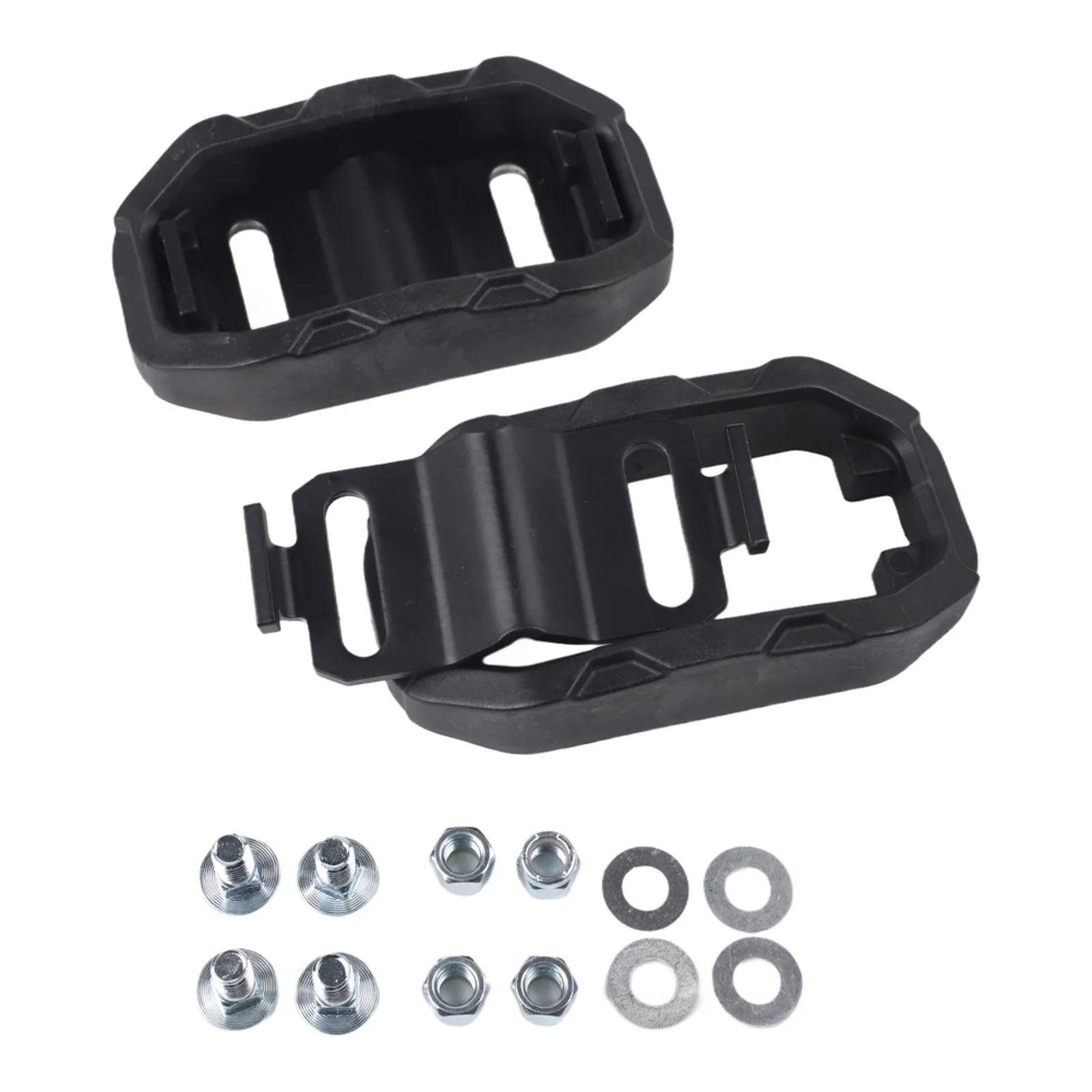 2-stage Skid Snowblower Shoes Complete Installation Kit Includes Washers Bolts Nuts Easy Install Snow Blower Parts Lawn Mower