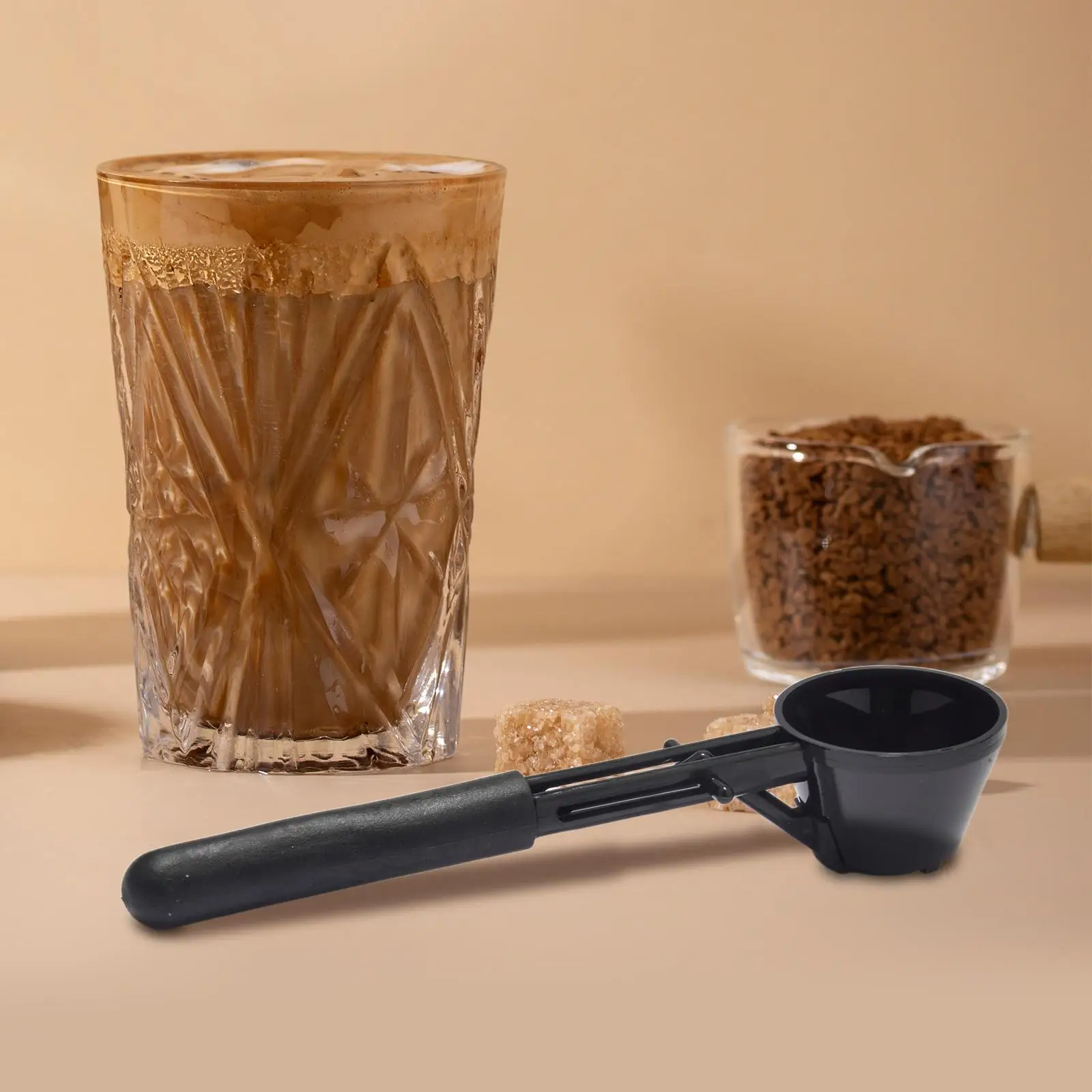 Coffee Scoop Ground Coffee Reusable Portable Kitchen Gadget Professional Versatile Tablespoon for Gift Office Household Hotel