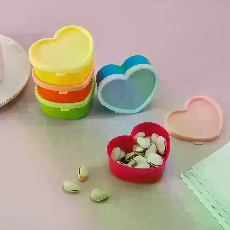Mini Squeeze Bottle Lunch Box Plastic Condiment Bottle Ketchup Salad Dressing Condiment Portable Food Container 5Pcs