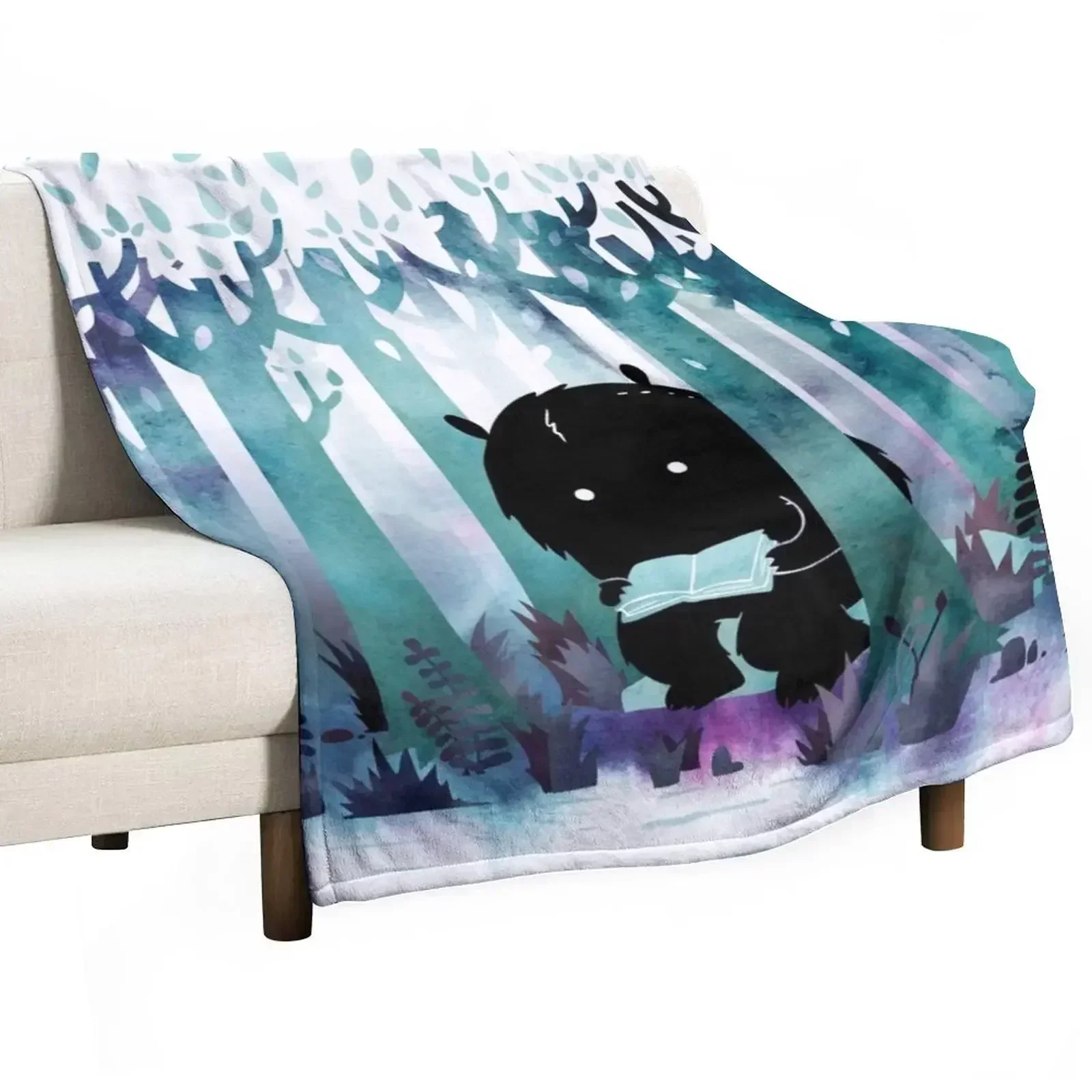 A Quiet Spot Throw Blanket Soft blankets and throws Single Luxury Brand Thermal Heavy Blankets