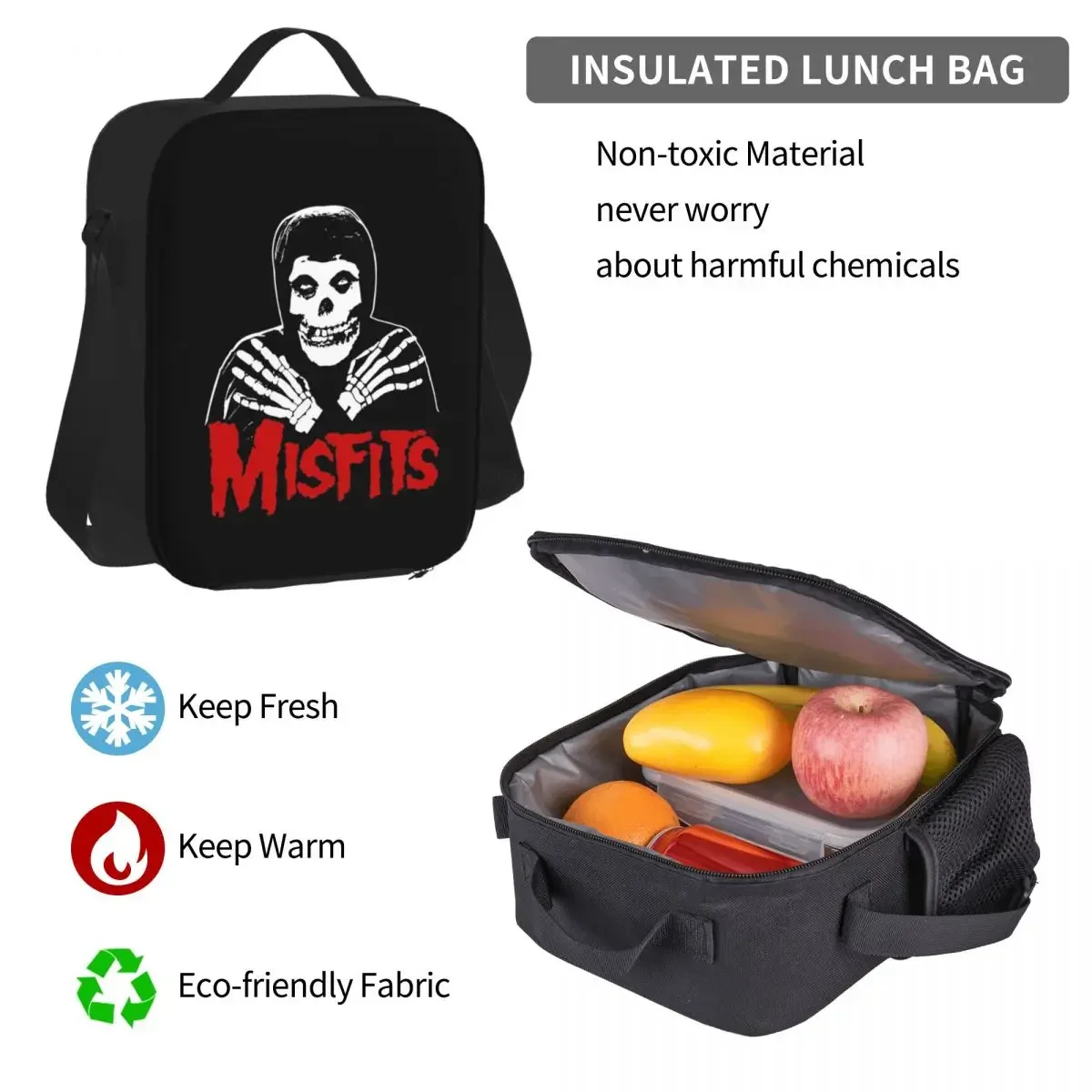 Misfits Schedel Rugzakken Jongens Meisjes Boekentas Kinderen Schooltassen Cartoon Kids Rugzak Lunchtas Pen Tas Driedelige Set