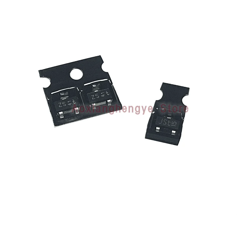 10pcs Markierung: jst zst SOT23-3 (Allzweck dioden) npn Allzweck transistoren; 50 v, 100 ma