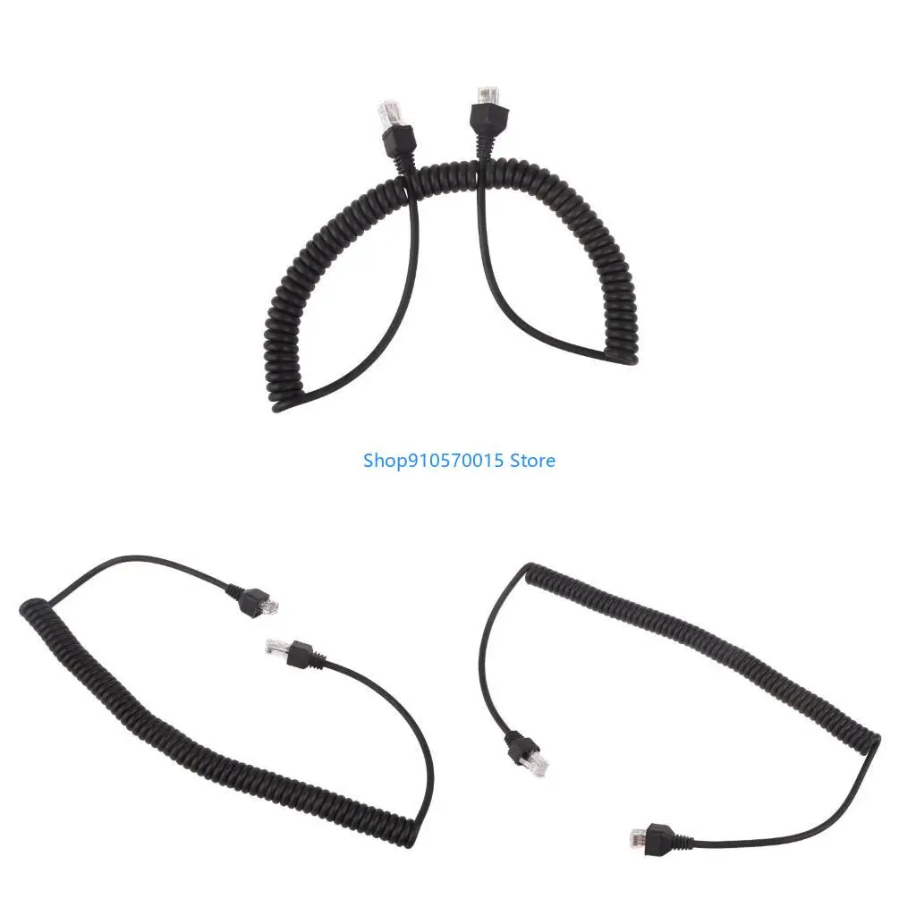 B95C Speaker Mic Micorphone Cable for Yaesu FT450 FT817 WalkieTalkie Two Way Radio
