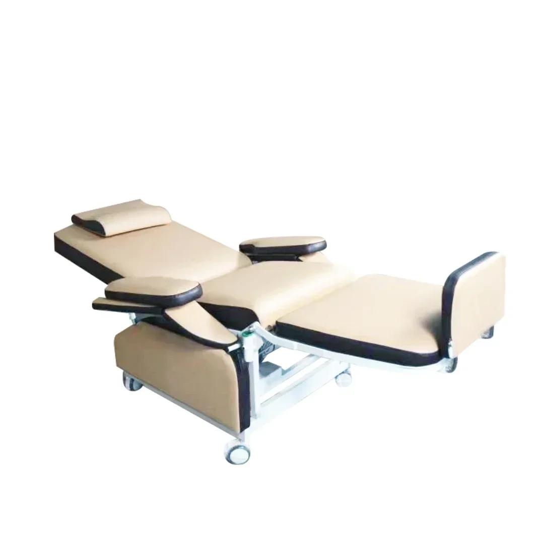 Medical Furniture Folding Manual Multifunctional Patient Hemo Treatment C