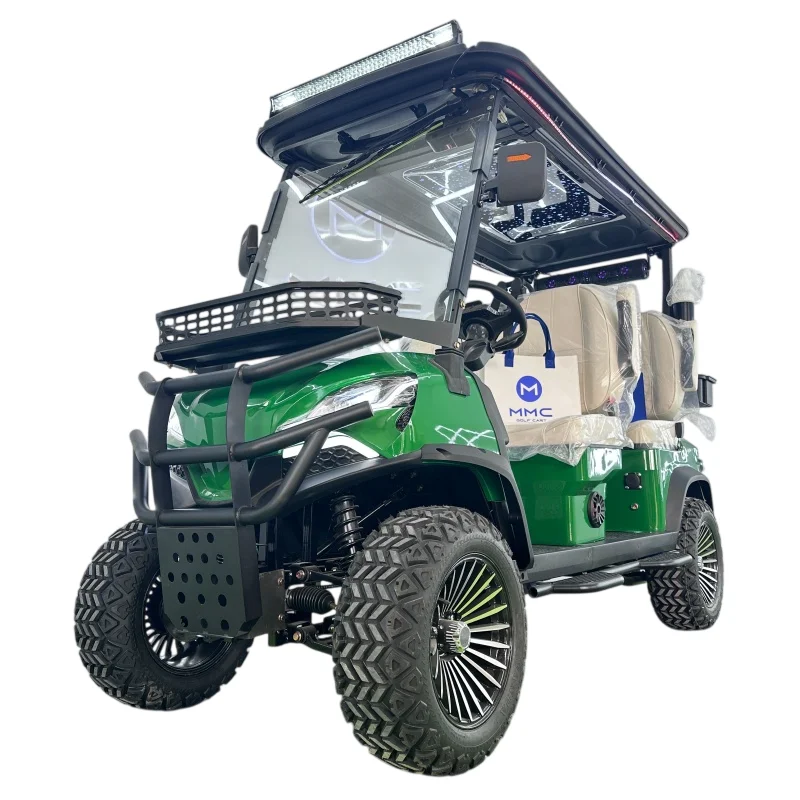 

Electric Lithium Battery Golf Car for Adults Scooter Solar Panels Powered 4 6 Seater Off Road Beach Buggy 48V Hot Sale