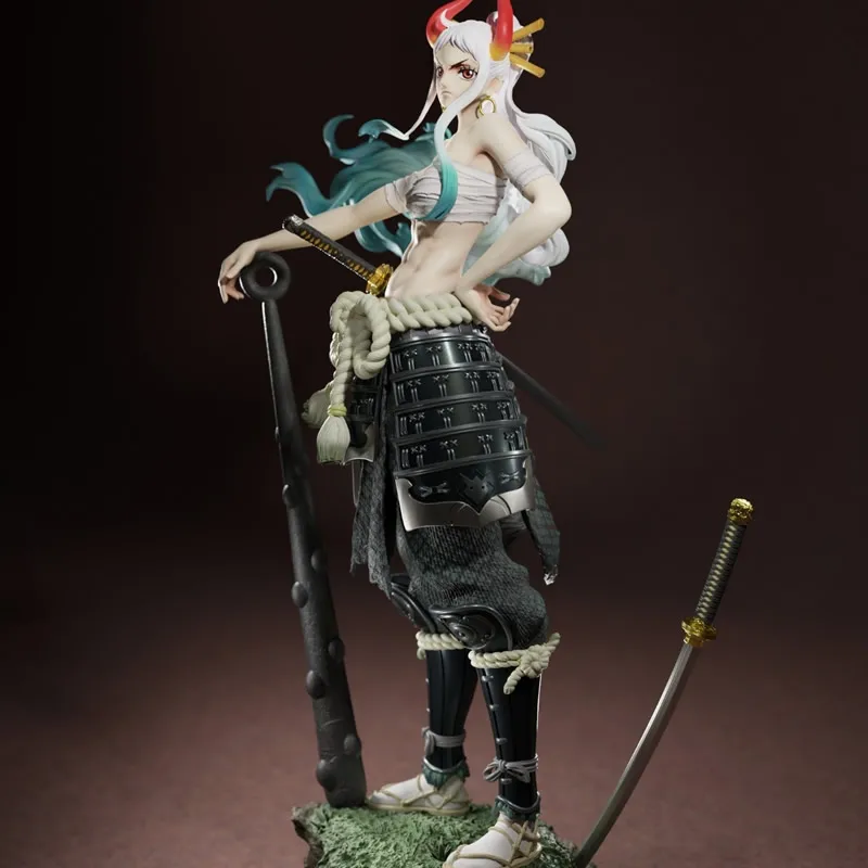 2 Styles Game Character Yamato One Piece 3D Print Model Unassembled Unpainted Custom Jigsaw Puzzle NSFW GK Figure Kit T_0164
