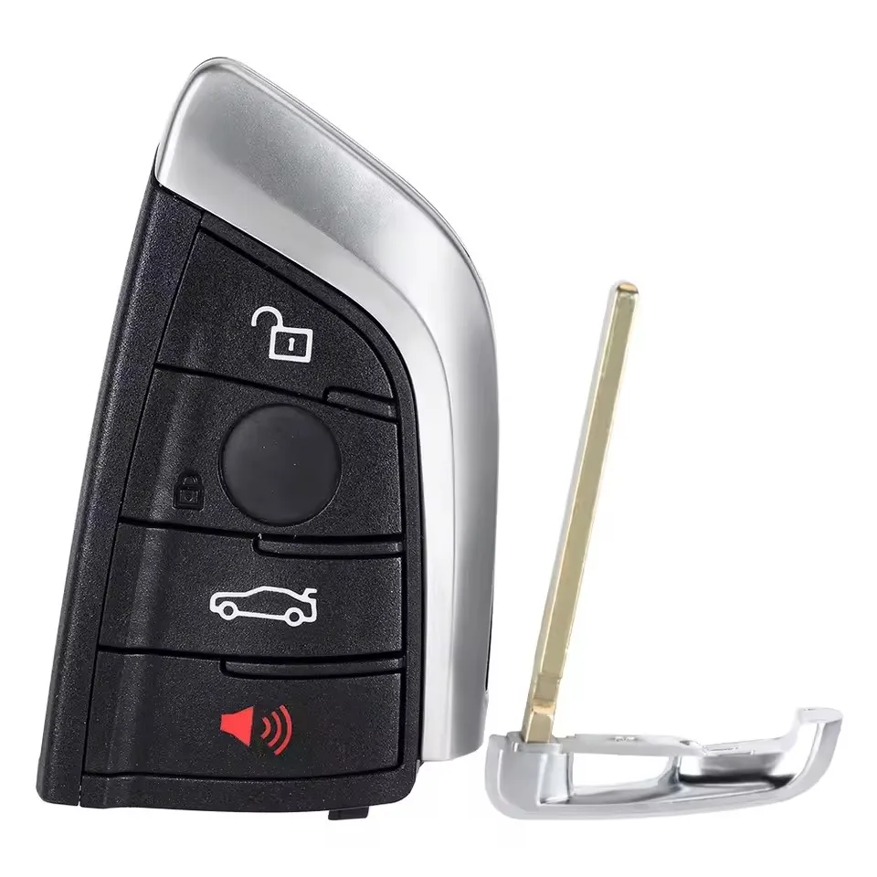 KEYECU Replacement Uncut Keyless Smart Remote Key Shell Case for BMW X5 f15 x6 f16 2er f45 f46 x1 f48 2013-2018