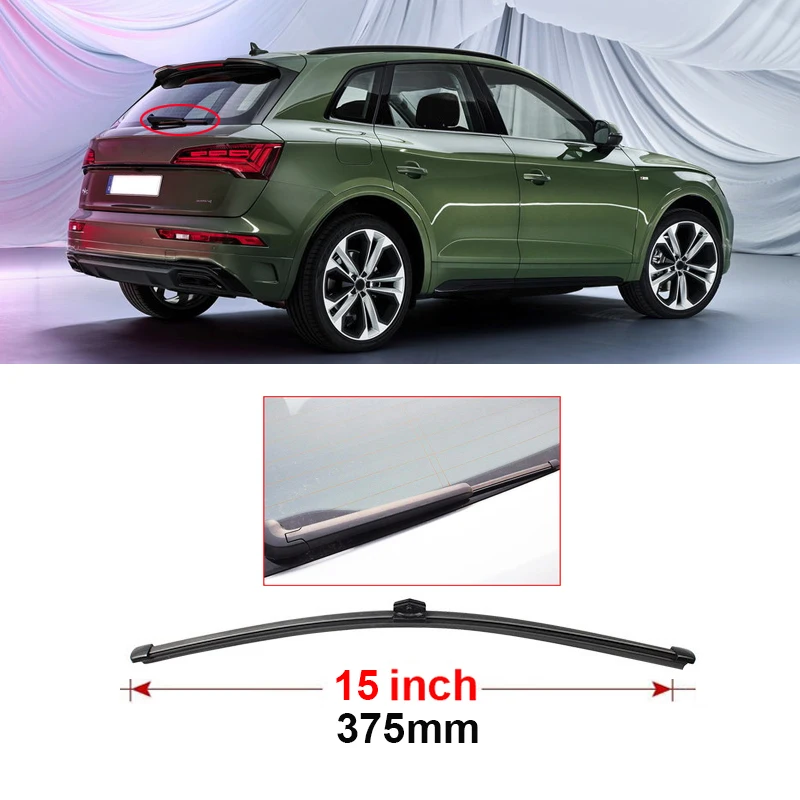 TONLINKER Car Wiper Blades For Audi Q5 FY SUV 2017-2020 2021 2022 2023 Car Accessories Front Rear Windscreen Wiper Blade Brushes