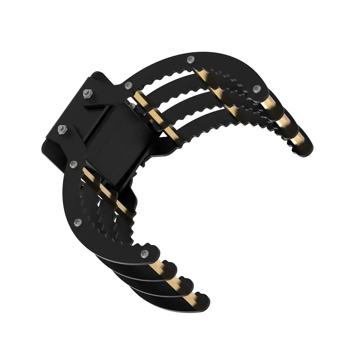 Hiwonder Black Aluminum Alloy Gripper for Robot DIY