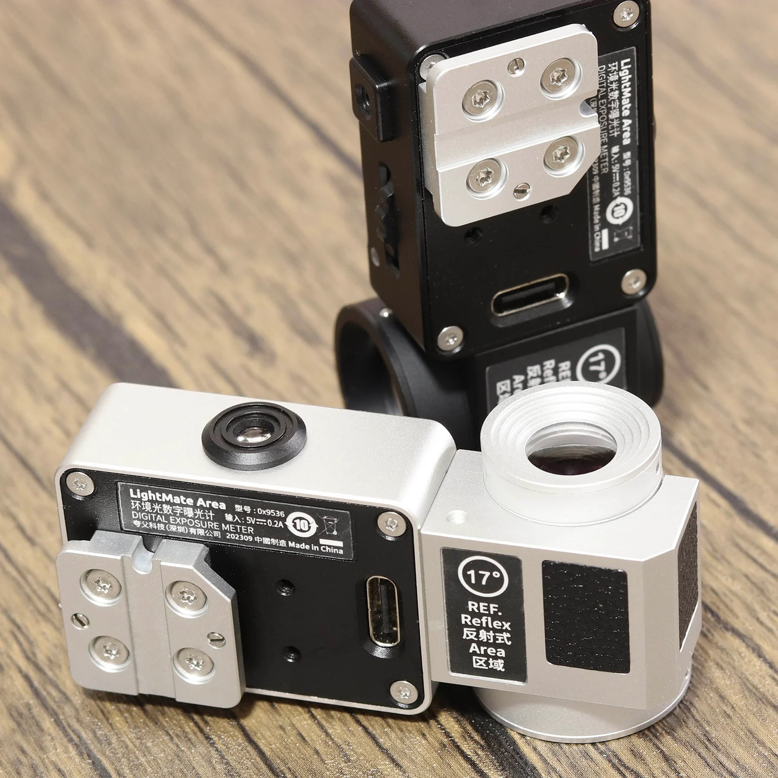 LightMate Area 2S 17° Camera Light Meter High Precision Digital Exposure Meter for Camera Photography