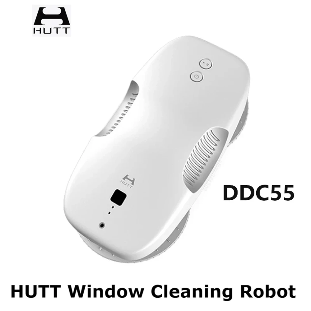 Original HUTT DDC55 Smart Electric Window Cleaning Robot Vacuum Inverter Cleaner Glass Washer Wall Washing Glass Wiper For Home