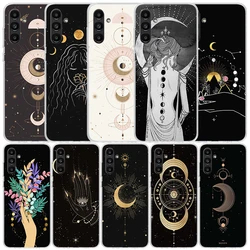 Moon Mystery Totem Witche Phone Case For Samsung Galaxy A17 A37 A57 A16 A15 A14 A13 A56 A55 A54 A53 A36 A35 A34 A33 A26 A25 A24