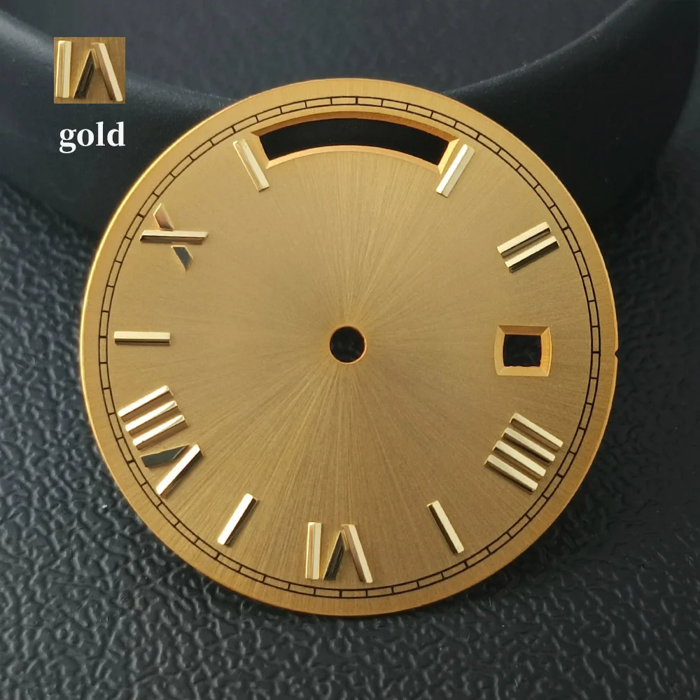 40 مللي متر صالح M8285/8215 حركة/القرص الرجال الصلب ساعة اكسسوارات سوار حزام ساعة صندوق الياقوت الزجاج ساعات المعصم