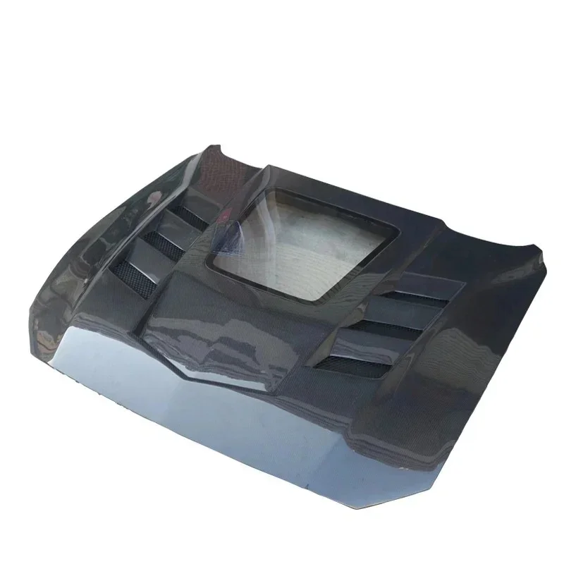 High Quality Transparent Carbon Fiber Hood Sports Car 2015-2022 Lightweight Aerodynamic Gloss Easy Installation Exter