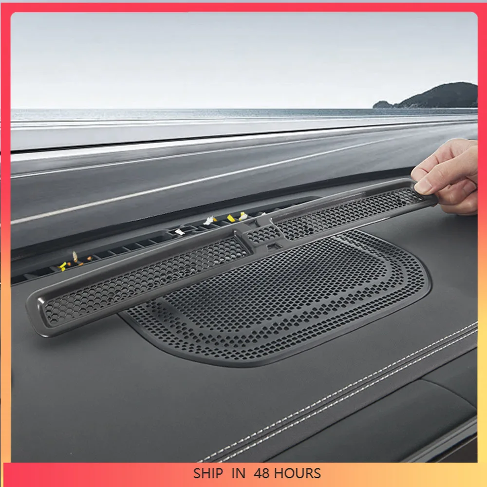 

New For BYD Leopard 5 Instrument Vent Anti Blocking Cover ABS material Car Modification Accessories Air Conditioning Dustproof N
