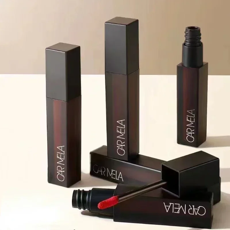 

CARMELA Lipsticks Velvet Matte Lip Mud Non-Stick Cup Long-lasting Waterproof Air Bare Feeling Lip Glaze Korea Makeup Cosmetics