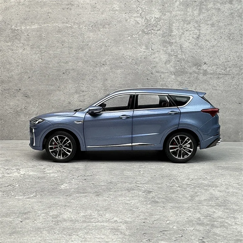 1:18 Jetour X70 Plus FIDELITY Prestige SUV نموذج سيارة مصنوع من خليط معدني Diecast سيارات معدنية نموذج سيارة محاكاة مجموعة هدية للأطفال