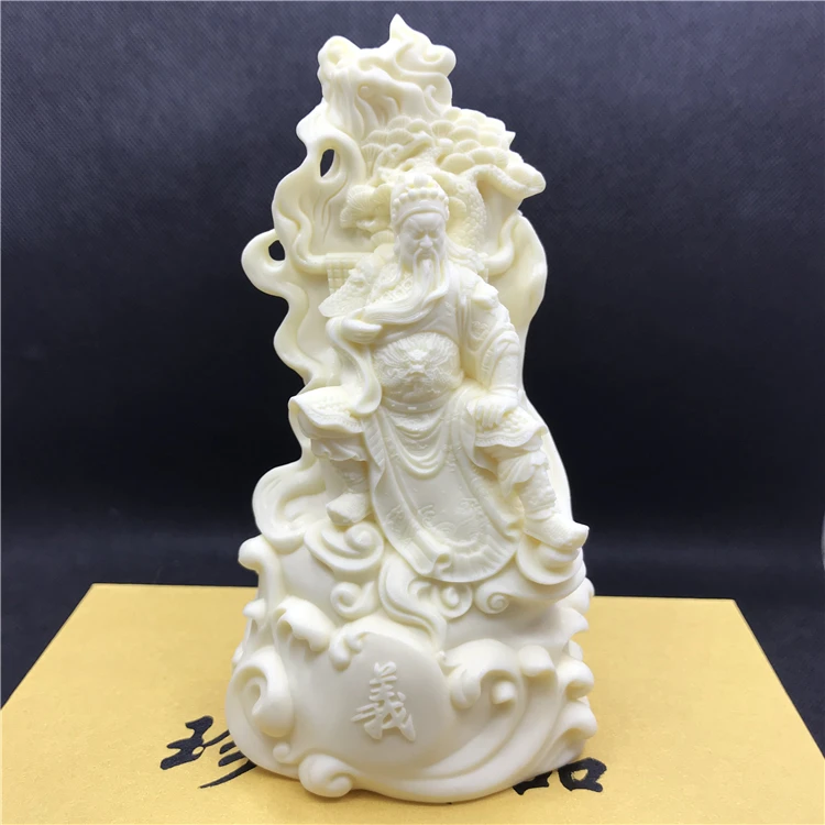 Southeast Asia home Store CAR SAFE GOOD LUCK Talisman wealth fortune GOD Mammon FENG SHUI GUANGONG carving Sculpture