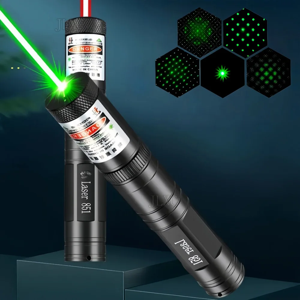 (Do not provide batteries) Green Red Laser Pointer Teaching Tool Pet Automatic Cat Toys Laser Focus Lazer Pen Combination