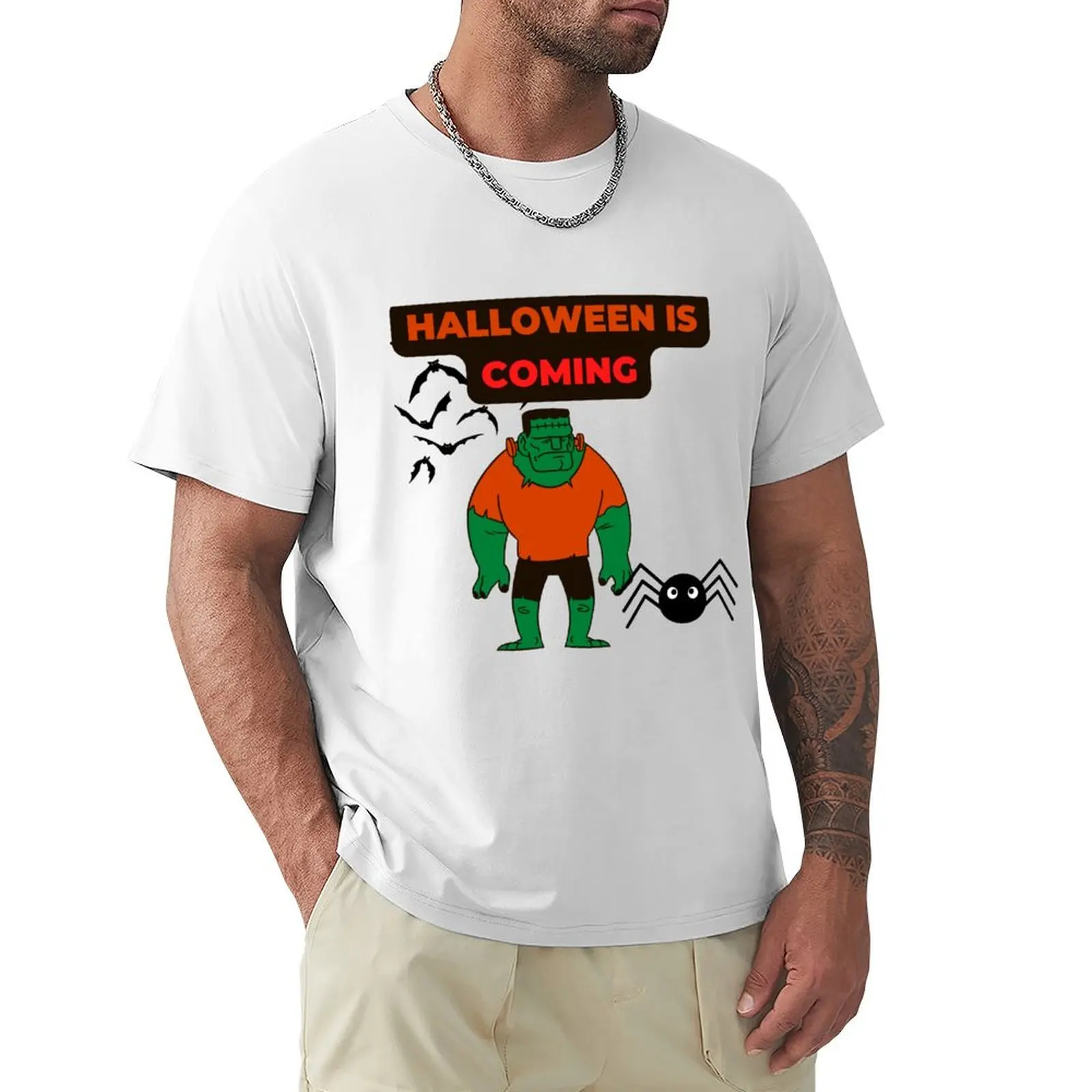 

Halloween is coming T-Shirt tops quick-drying mens big and tall t shirts
