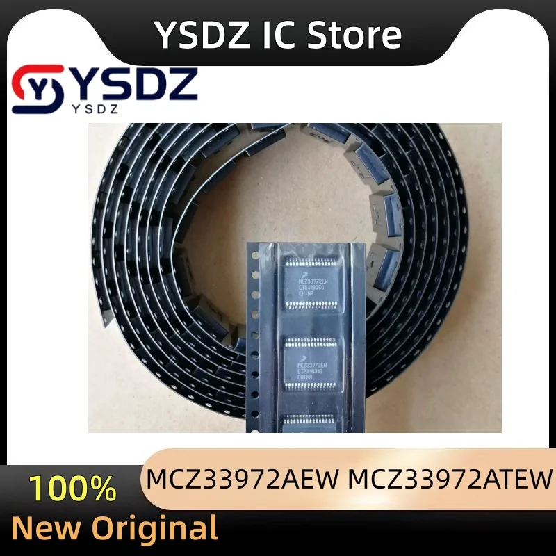 (10Pcs-50Pcs/Lot) 100% New original MCZ33972AEW MCZ33972ATEW MCZ33972EW MCZ33972 SSOP32 Chipset