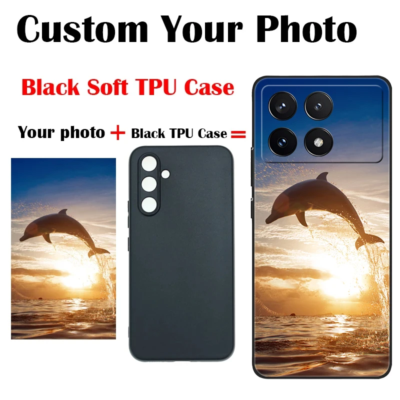 حافظة هاتف مخصصة لتقوم بها بنفسك غطاء لشاومي Poco F6 5G PocoF6 Pro F 6 M6 Pro X6 Redmi A3 13 4G Note 13R 13 Pro Plus Note13 8 8T