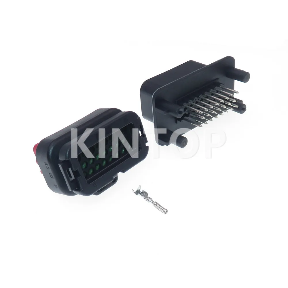 1 Set 23 Pins Car ECU Flame Retardant Plastic Housing Waterproof Wiring Socket AC Assembly 770680-1 Auto Accessories - Image 4