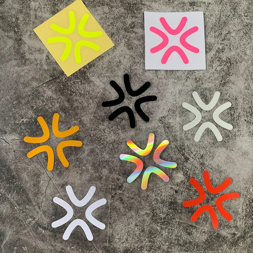 3PCS Geometric Motorcycle Stickers Waterproof Self Adhesive Vinyl Decal Car Scooter Vehicle Body Decoration Accessories