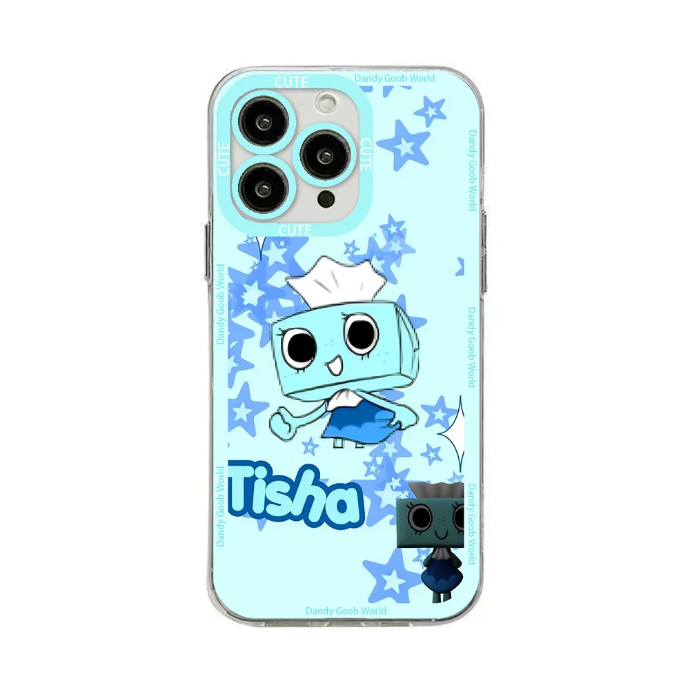 G-Goob D-Dandys World Phone Case For iPhone 16 15 14 13 12 11 Mini Pro Max  X XR XSMax 7 8 Plus Transparent Soft TPU Back Cover - AliExpress 202192403