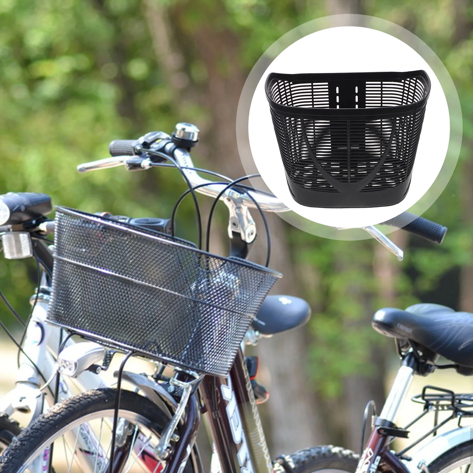 

Bicycle Basket Mobility Scooter Stable Electric Knee for Plastic Kids Bike Boys