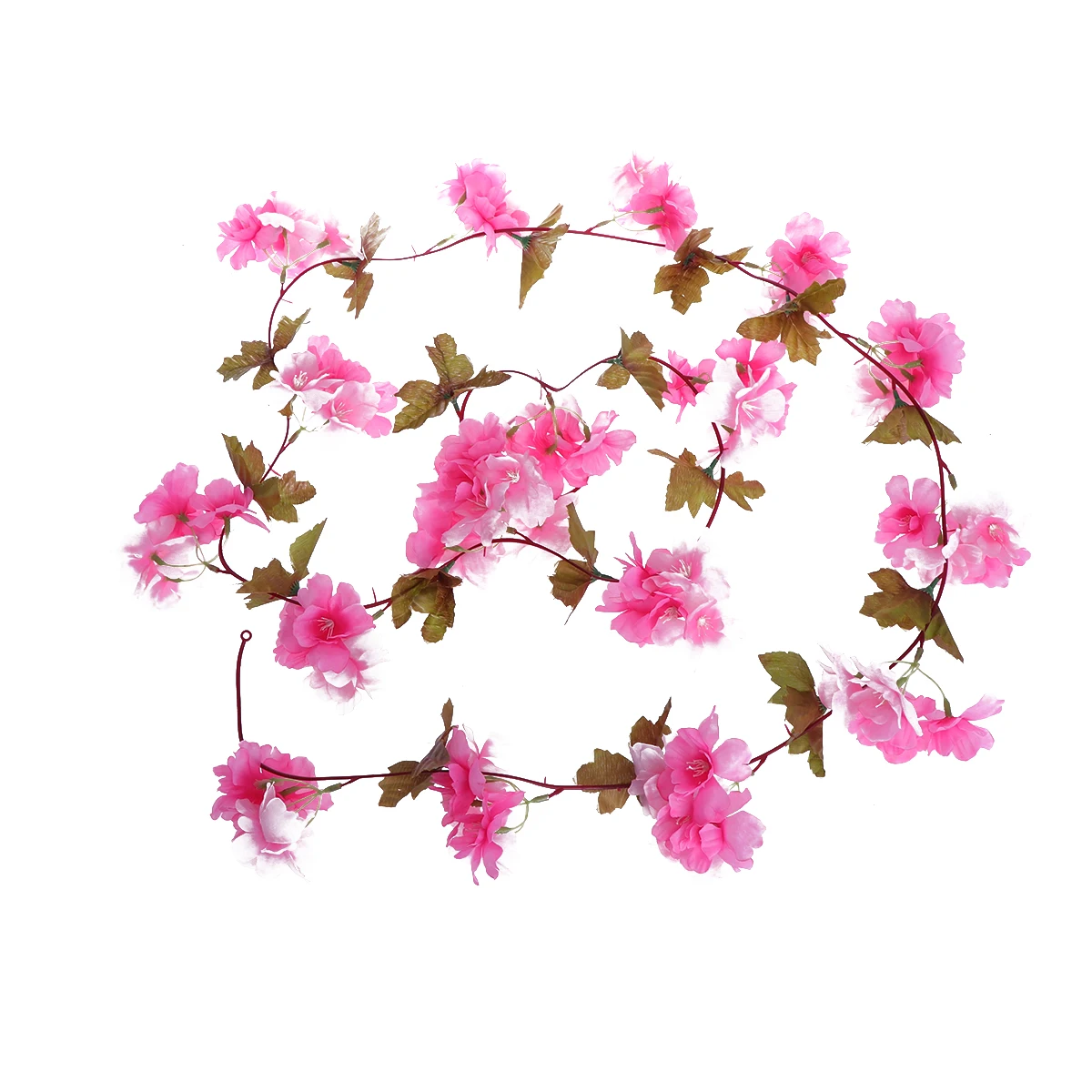 

Decor Garlands Rose Wall Floral Decorations Wedding Hanging Artificial Flowers for Arch Vines Rattan