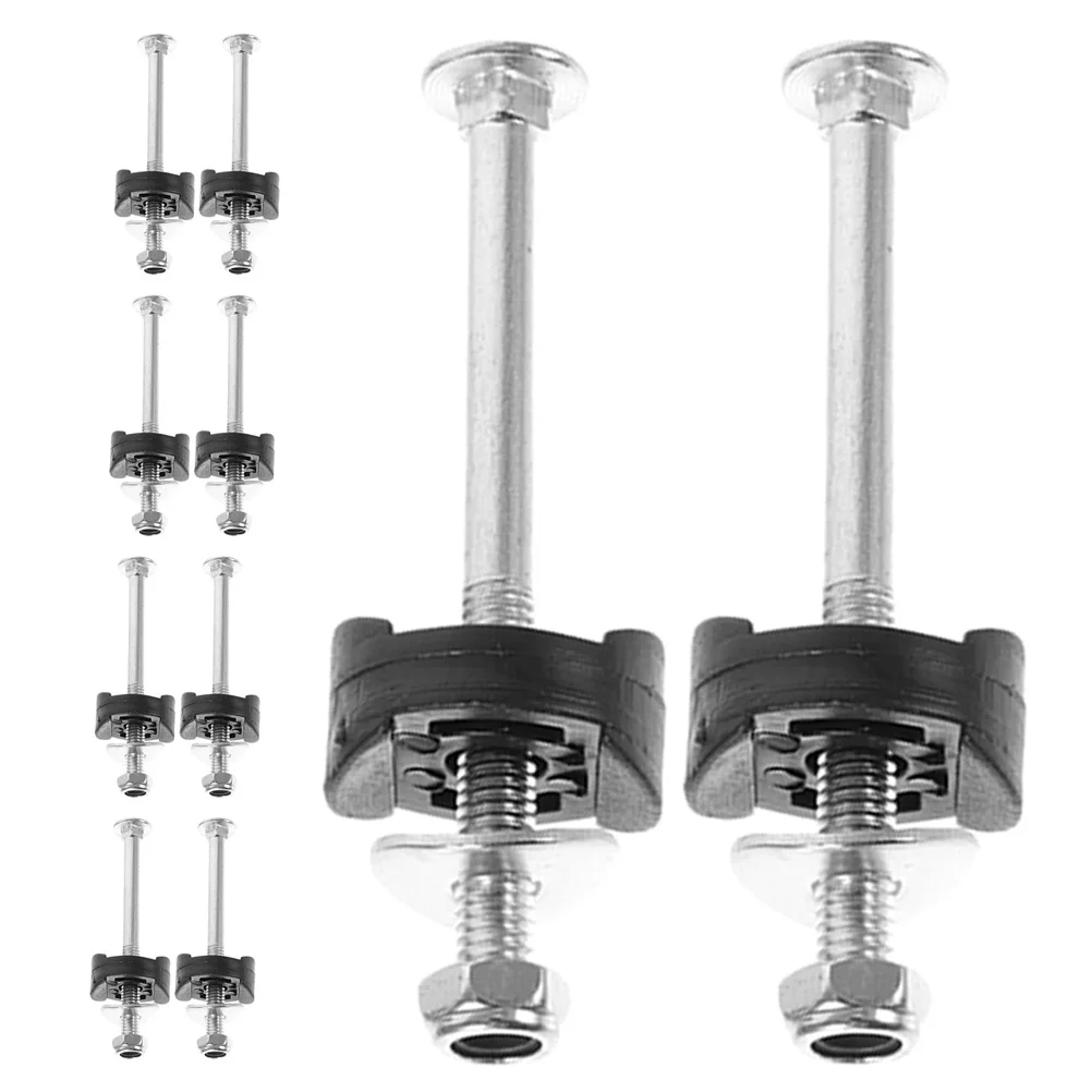 

10pcs Trampoline Screws Sturdy Durable Fixing Long Screws For Replacement Anti-Falling Safety Trampoline Accessories Metal