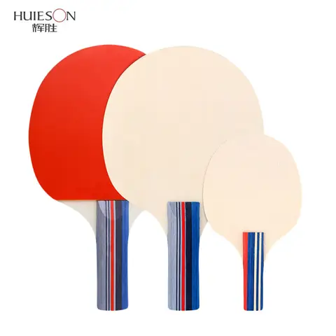 Huieson Mini Size Table Tennis Blade Pure Wood Small Size Pingpong Racket for Children Training Signature