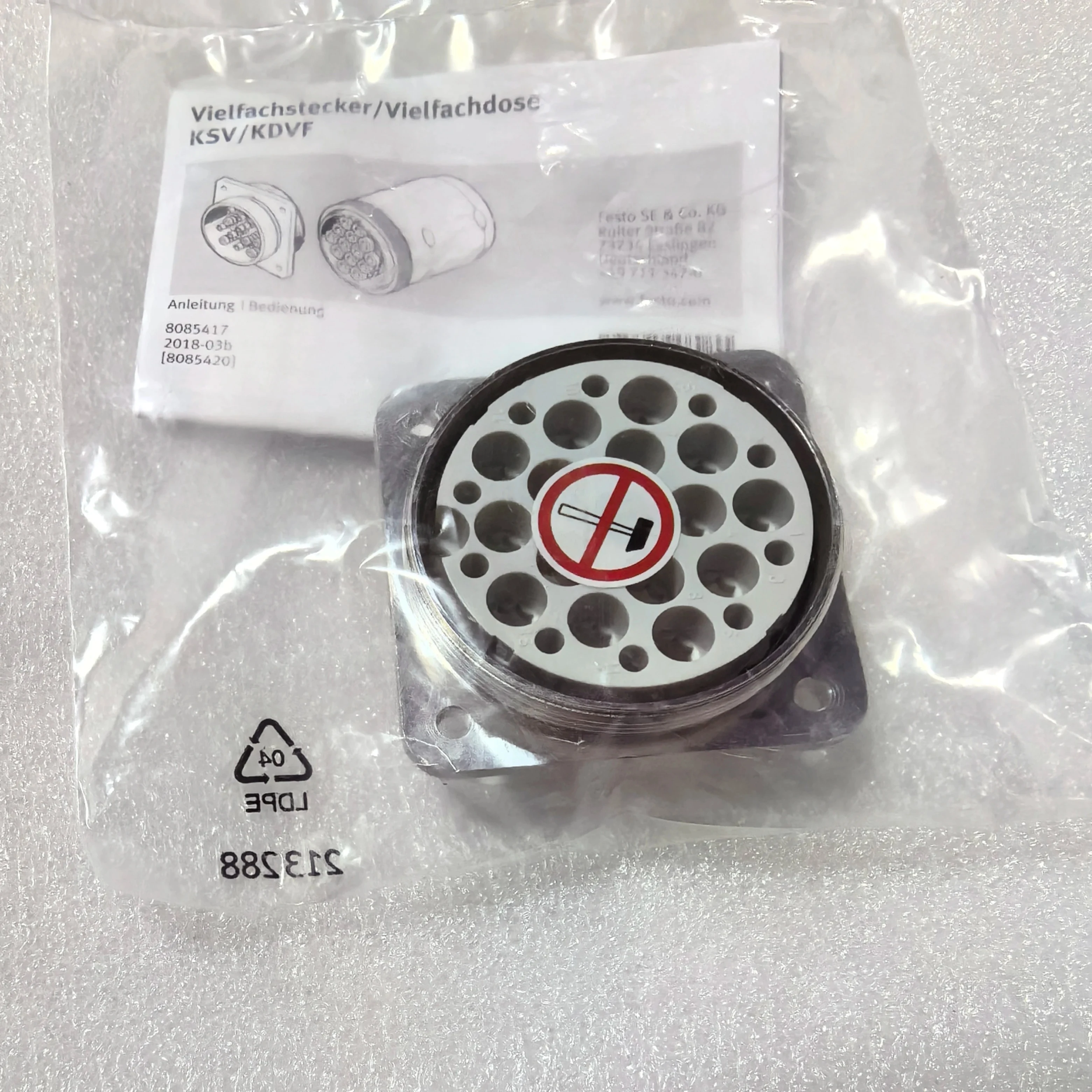 KDVF-16-B 7564  Multi Way Socket FESTO-Type