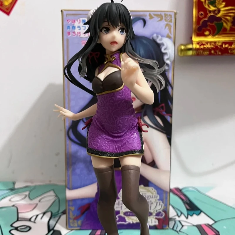 

New 22cm Yukinoshita Yukino Funny Japan Anime Yukino Action Figure Toys My Teen Romantic Comedy Snafu Pvc Toy Collection Hot Toy