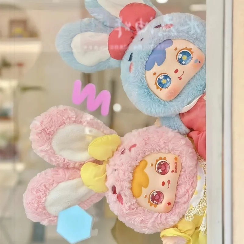 

Hot Sale 2025 In Stock Soft Cute Rabbit Plush Toy 400% V4 Design Blind Box Trendy Girl Holiday Ornament Collect Display Item
