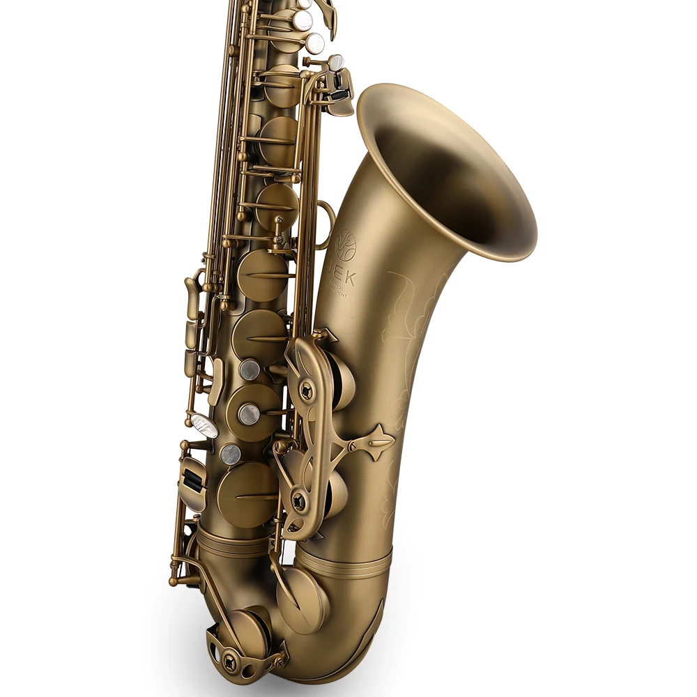 JEK 700RH Tenor Saxophone Antique Hard Rubber Brass Instrument
