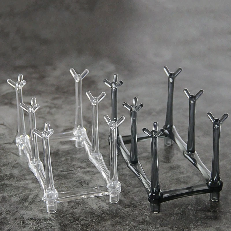 

Acrylic Cup Rack Kitchen Creative Small Cup Draining Hanging Rack Creative Water Cup Rack Modern Simple Household Storage Stand