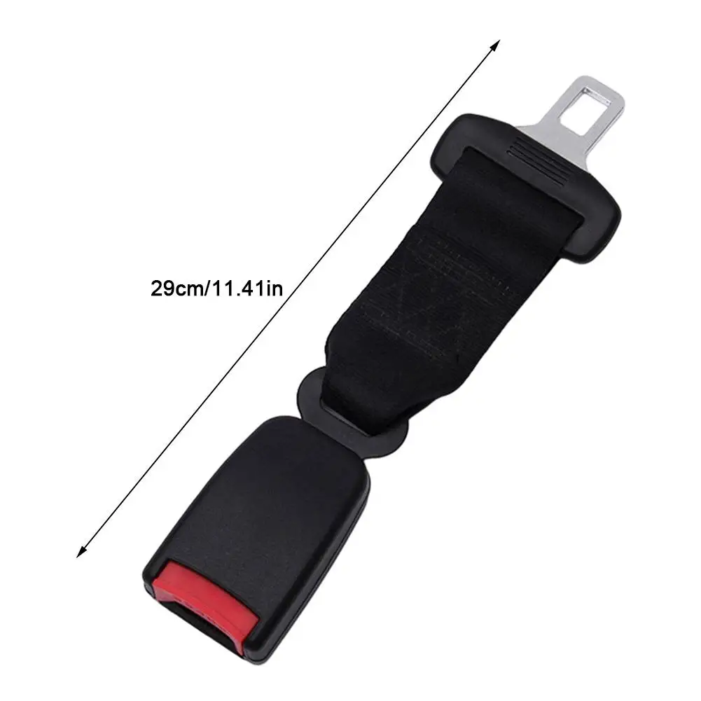 Universal Car Safety Belt 29CM Seat Belt Extension Universal Seatbelt Adjustable Plug Extender Clip Child Lengthening Buckl D7N1