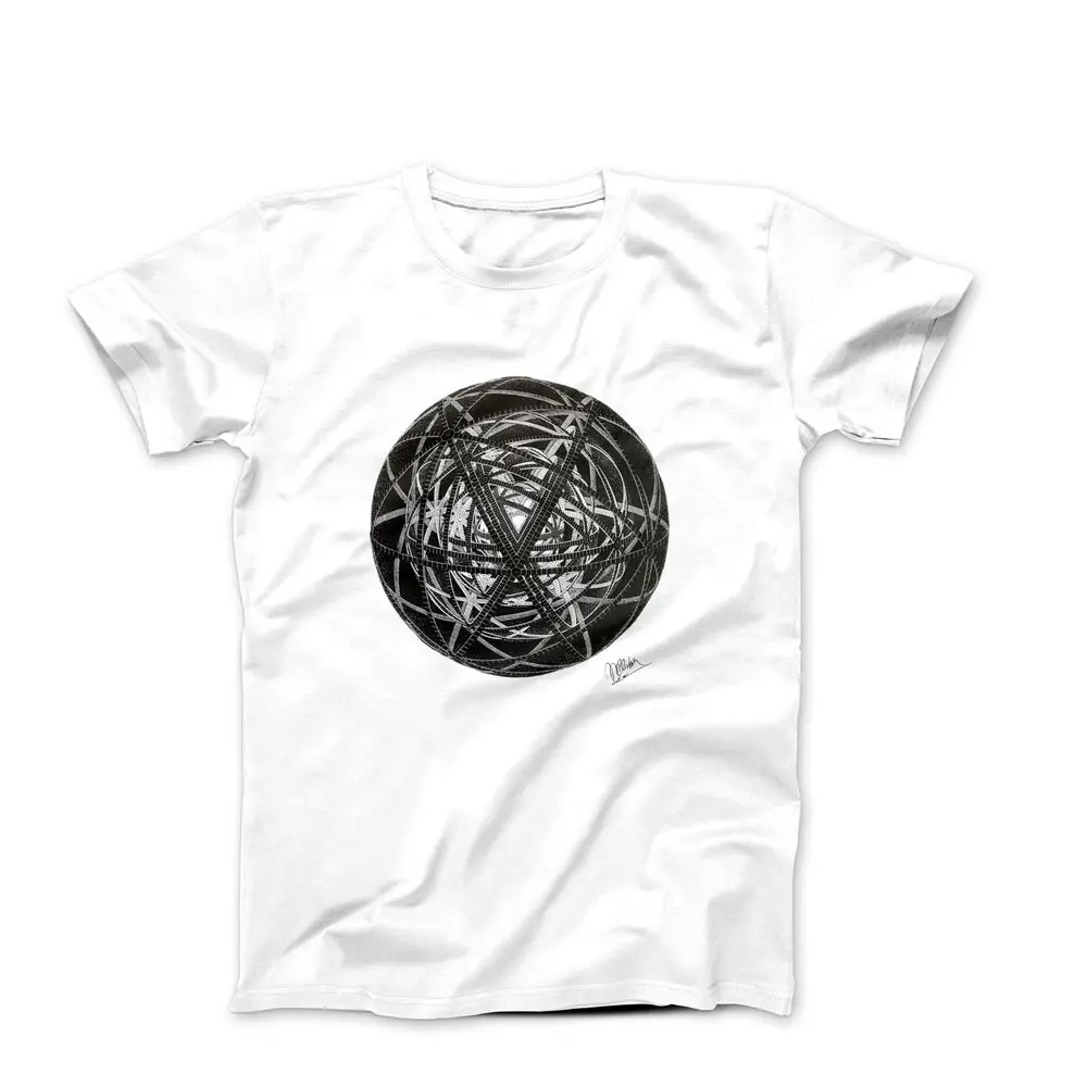 M.C. Escher Concentric Rinds (1953) Art T-shirt High Quality 100%Cotton Short Sleeve