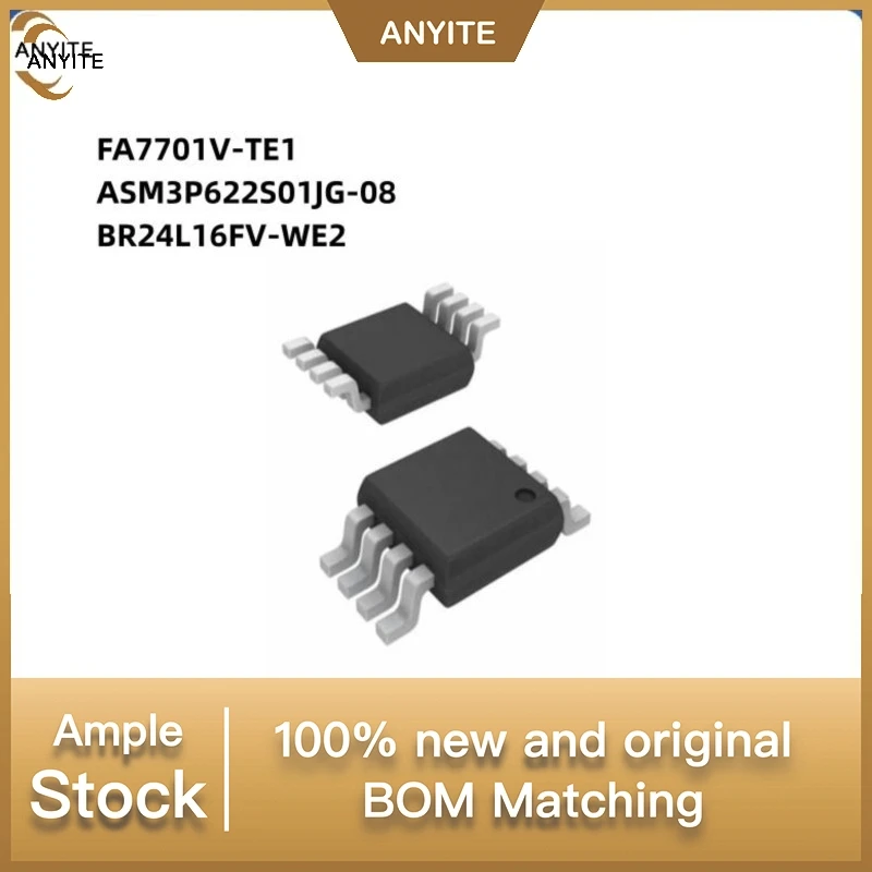 10PCS/LOT   FA7701V 7701V FA7701V-TE1 3P622S01JG ASM3P622S01JG-08-TR     ASM3P622S01JG TSSOP8  BR24L16FV-WE2 BR24L16FV   MSOP8