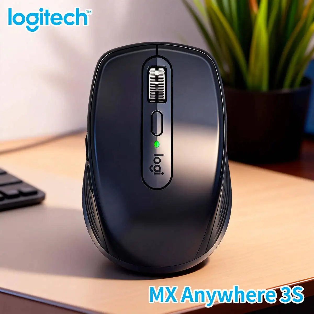 

Logitech MX Anywhere 3S Compact Wireless Mouse for Backpack Carry Travel Business Use
