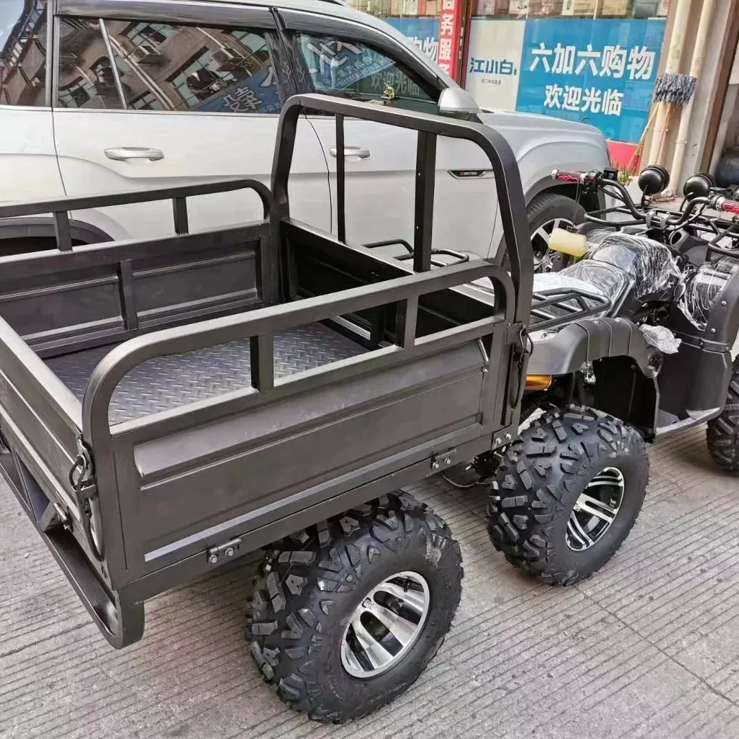 Automatic Chain Drive Farm ATV 300CC 125CC 200CC 250CC Quad ATV 4X4 Cargo With Trailer Shaft Drive