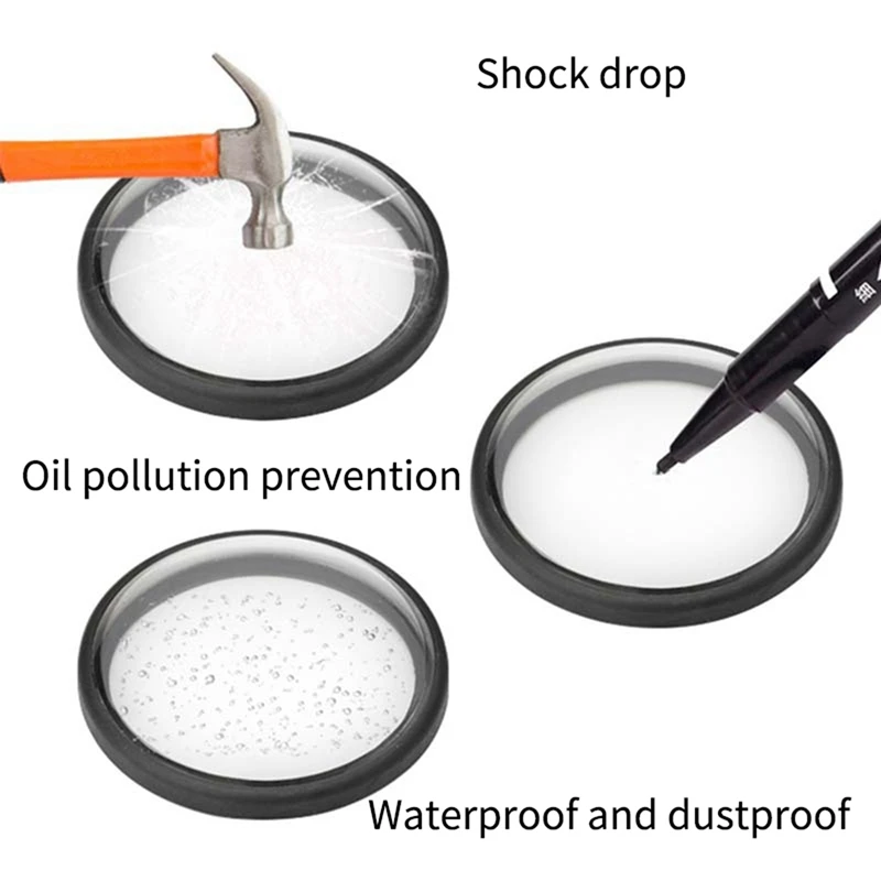 4X Protective Lenses Camera Lens Cover Frame For Gopro Max Sport Camera