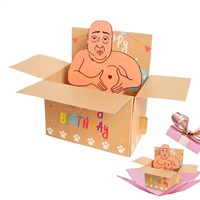 Happy Birthday Card Birthday Cards For Women 3D Celebration Note Creative Blessing Message For Travel Family Gatherings Friends