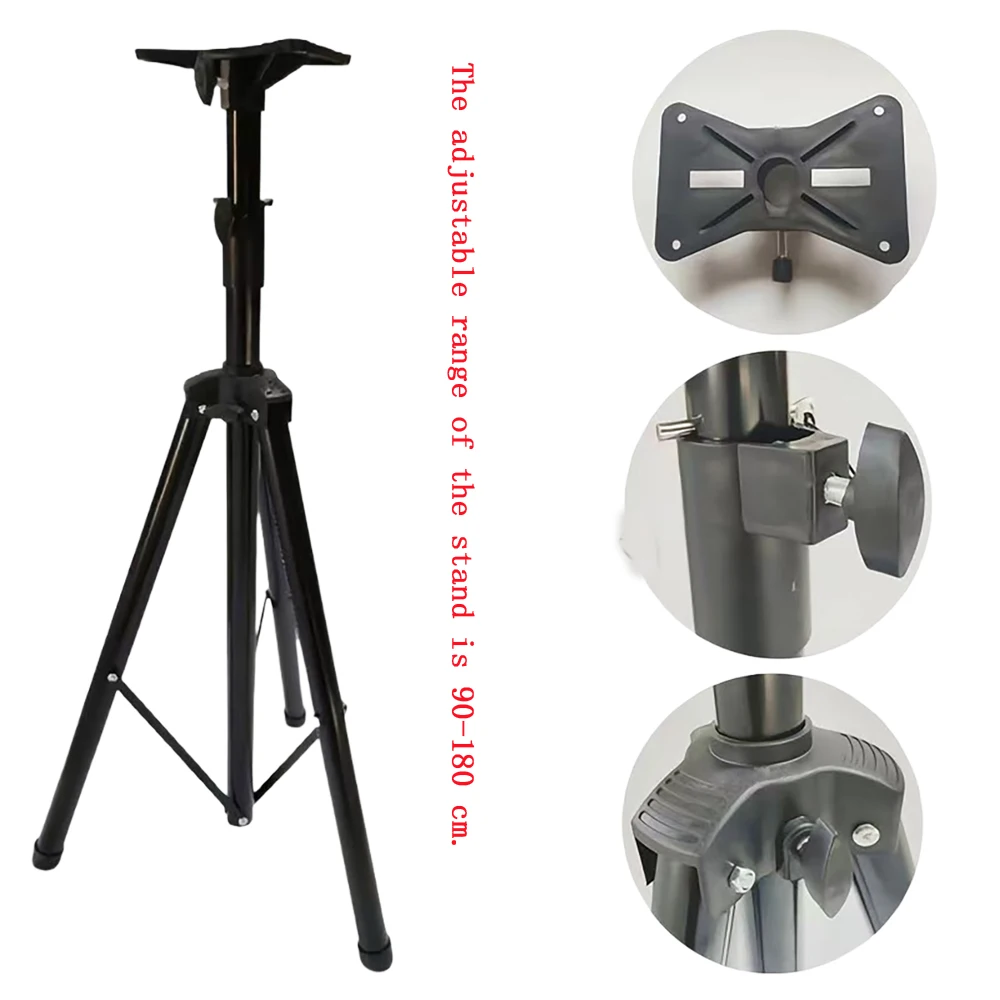 

5-скоростной многофункциональный пластиковый кронштейн из сплава с регулируемой высотой: приподнятая подставка для динамика, коробка для мишеней. Регулируемый до 180 см.